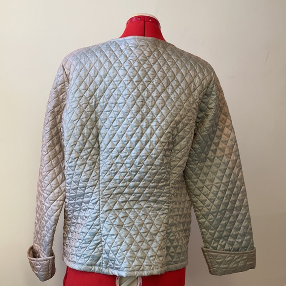 April Cornell Metallic Quilted Blazer - Picture 3 of 11